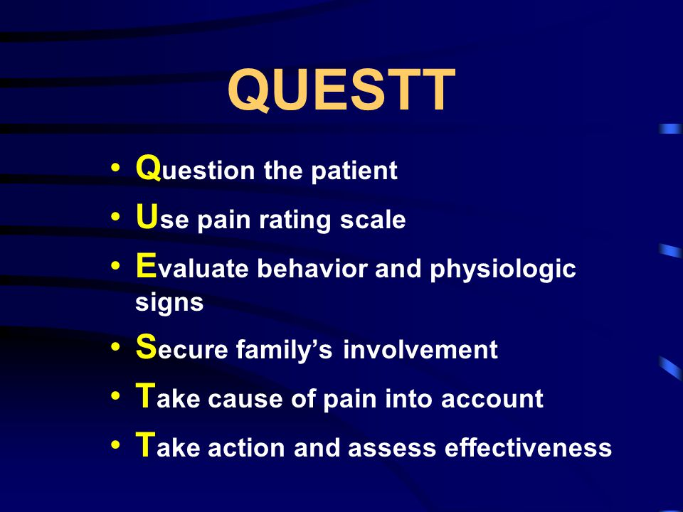 Pain Assessment in Infants and Children - ppt download