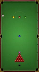 斯諾克的開局圖