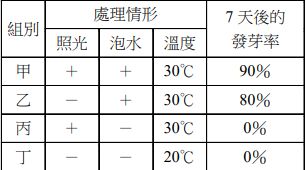 自然老師要學生觀察綠豆生長的過程 詩悅說 怎樣才能讓綠豆快點發芽 芊純說 阿摩線上測驗