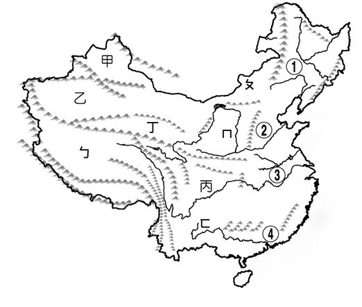 題組二 附圖是中國地形簡圖 根據下圖回答問題 題組 13 甲地 位在中 阿摩線上測驗