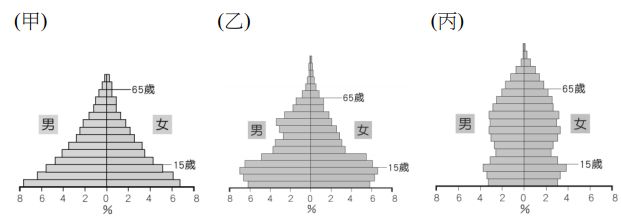 題組 一 人口金字塔圖是探討人口議題時 最常用以表現人口組成特徵的工具 阿摩線上測驗