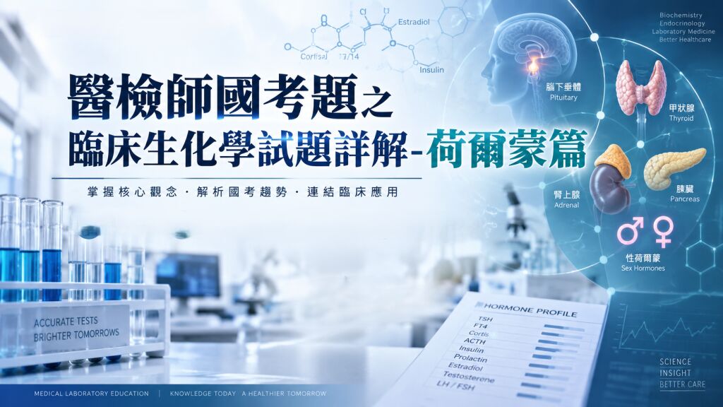 醫檢師國考題之臨床生化學試題詳解-荷爾蒙篇