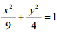 10. 設
F1、 F2
為橢圓
2 2
1
9 4
x y
 
的兩個焦點，點 P 是橢圓上的一點滿足
1
2
2
PF
PF

，則
PF F1 2
的
面積為下列何者？ 
<br/>(A) 6 <br/>(B) 5 <br/>(C) 4 <br/>(D) 3 

