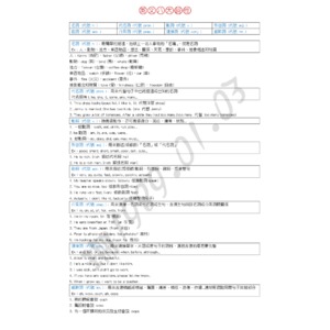 英文『八大詞性』