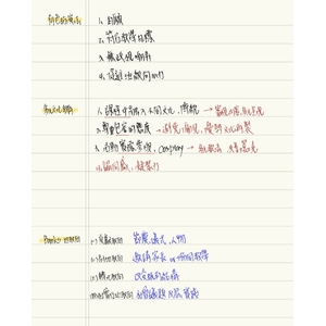 問答題應答要點/簡要概念統整、易考常考概念、教學方法