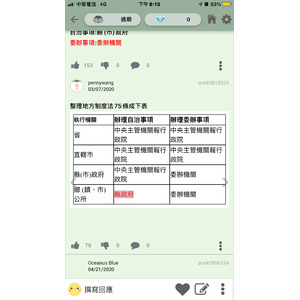 自治事項 委辦事項 撤銷 變更 或 廢止