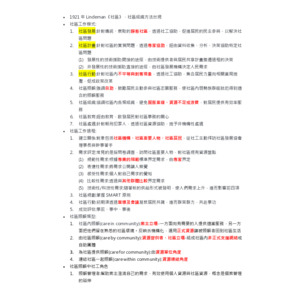 社會工作-社區工作