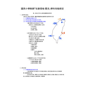 教師學科知能檢定_歷史