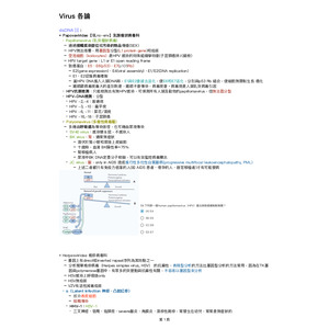 醫檢國考【病毒】各論：疾病、診斷、疫苗、藥物、病毒實驗、橫向整合、包涵體、病理
