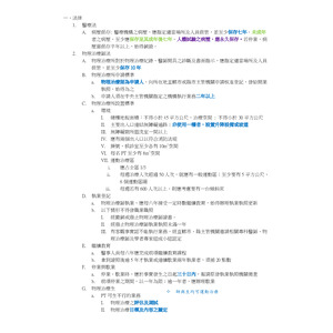 物理治療常考法律