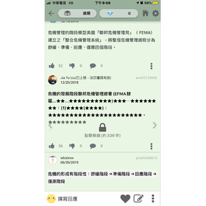 危機管理四階段 fema