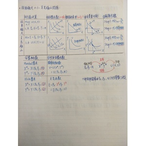 效用極大、支出極小問題