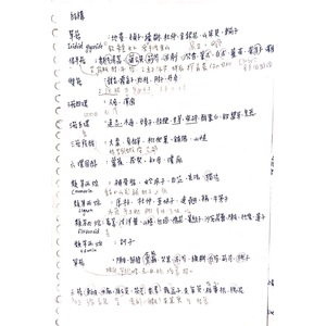 常用中藥第二版成分結構整理