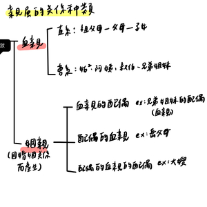 親屬關係 親等計算
