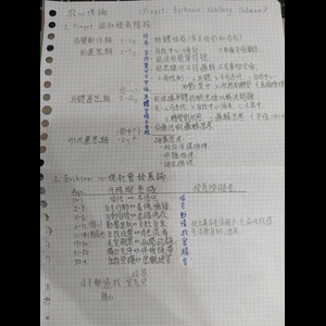 教心理論（Piaget, Erikson, Kohlberg, Selman)