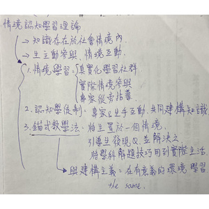 情境認知學習理論