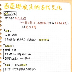 國中歷史 第五冊 第一章