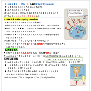 生物化學 Ch6 氧化磷酸化作