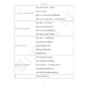 公民『考前衝刺』