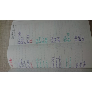 107年台南教甄 英師80題 英文單字整理