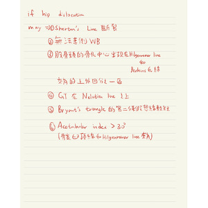 （國考）髖關節脫位表徵