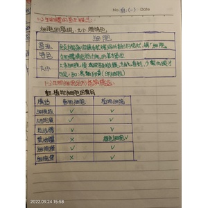 國一上生物L1-L4筆記