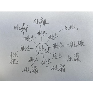 「比」相關的字